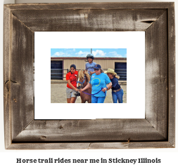 horse trail rides near me in Stickney, Illinois